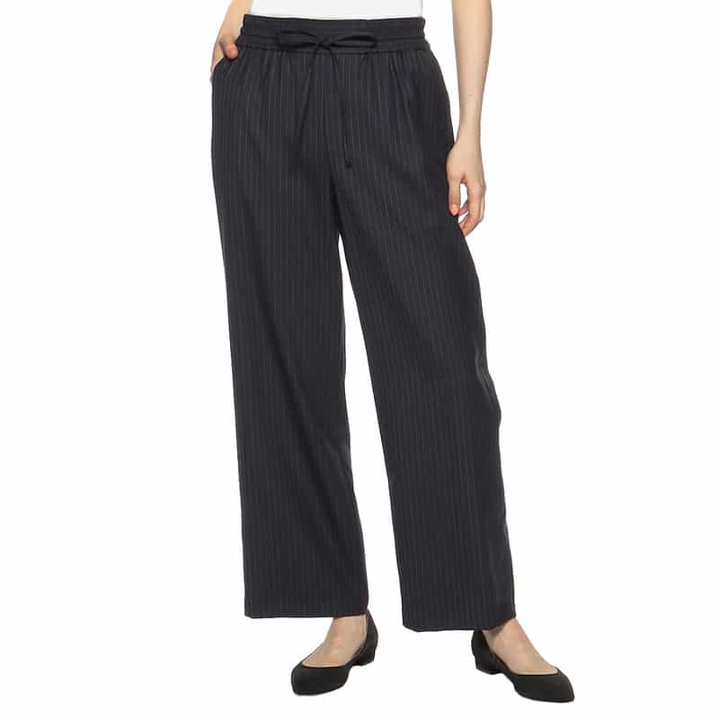 BARNEYS NEW YORK セットアップ ドローストリングパンツ NAVY