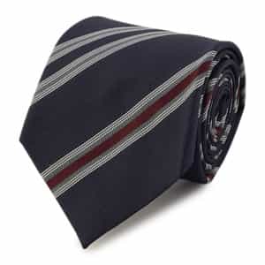 ストライプ柄タイ
