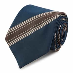 ストライプ柄タイ
