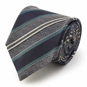 ストライプ柄タイ