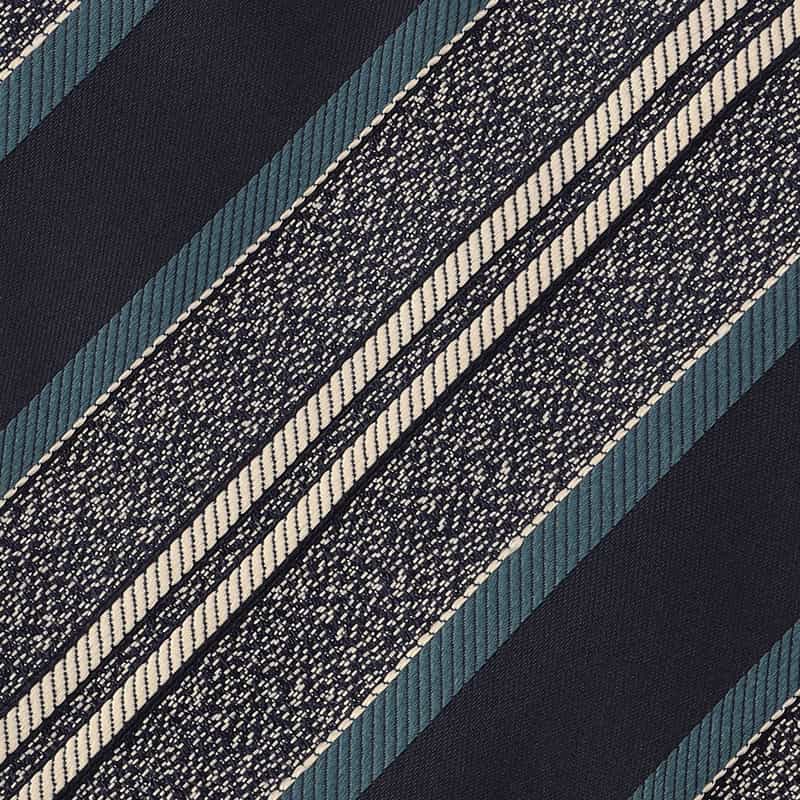 BARNEYS NEW YORK ストライプ柄タイ NAVY