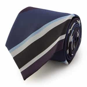 ストライプ柄タイ