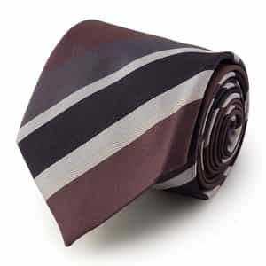 ストライプ柄タイ