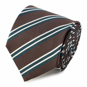 ストライプ柄タイ