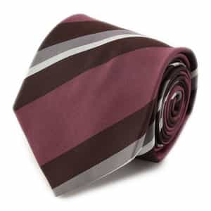 ストライプ柄タイ