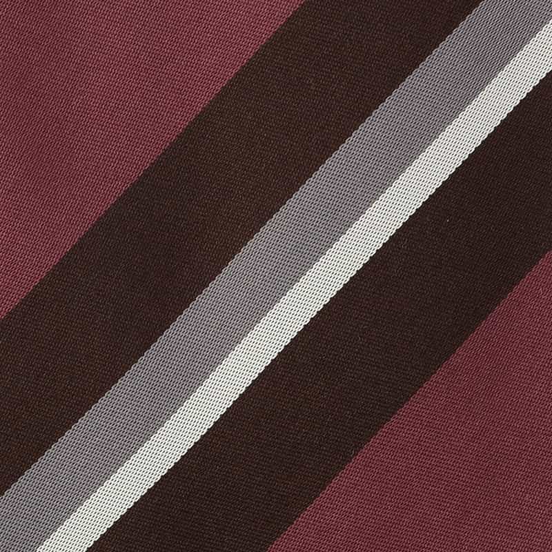 BARNEYS NEW YORK ストライプ柄タイ PINK