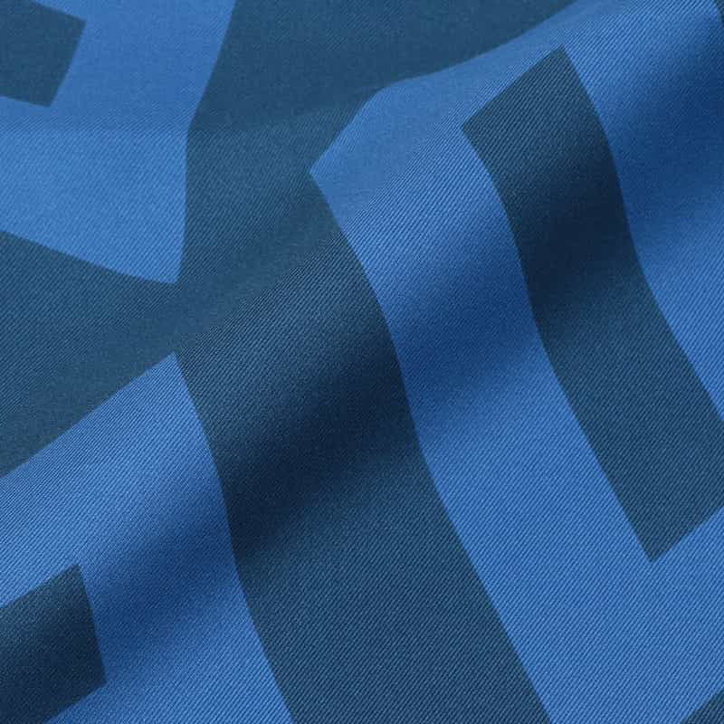 SEAWARD＆STEARN バーニーズ　ニューヨーク限定シルクスカーフ NAVY