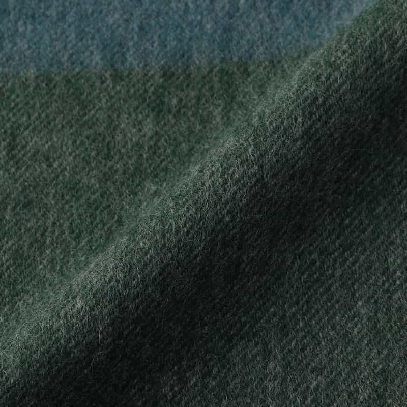BEGG X CO バーニーズ ニューヨーク限定ウールカシミヤスカーフ GREEN