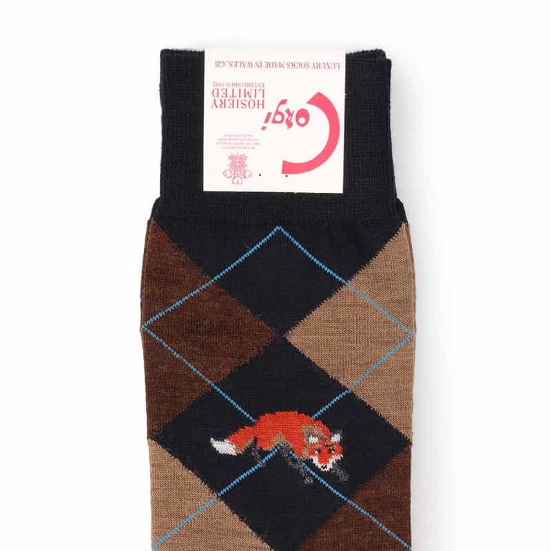 CORGI ソックス NAVY