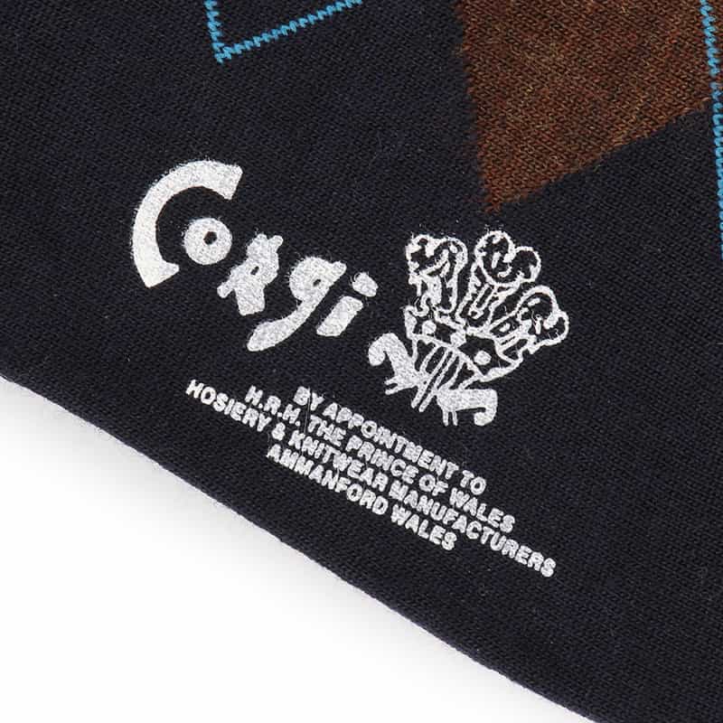 CORGI ソックス NAVY