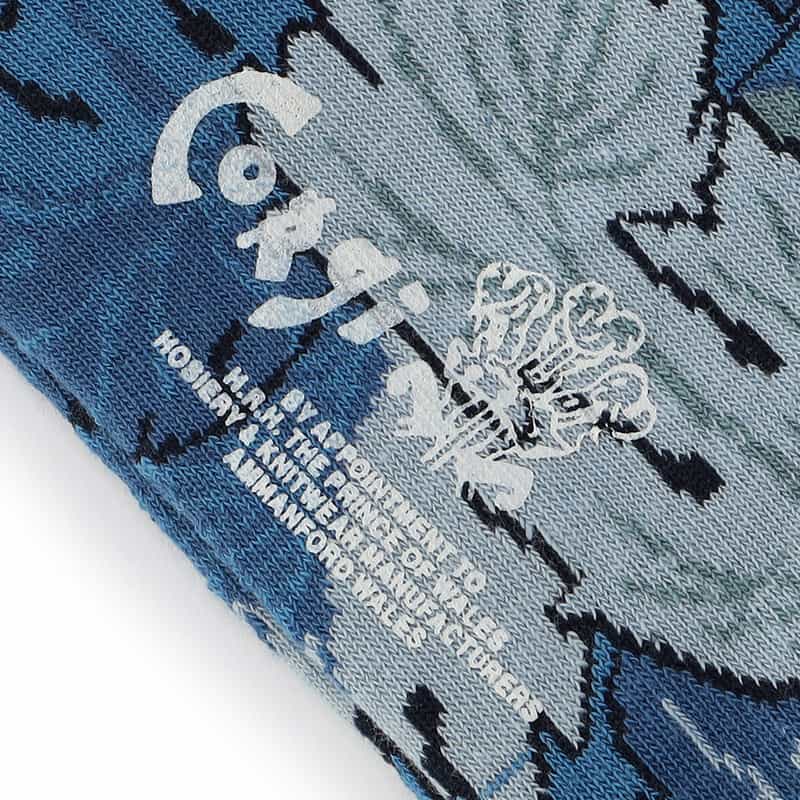 CORGI ソックス BLUE