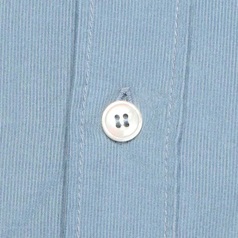 OSVALDO TRUCCHI コーデュロイシャツ LIGHT BLUE