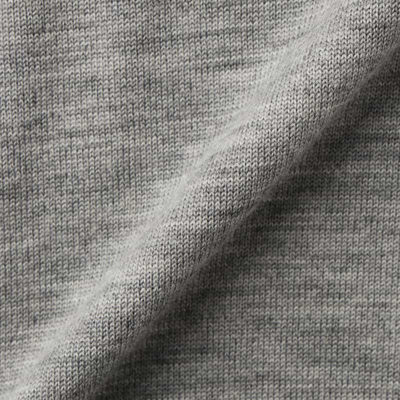 BARNEYS NEW YORK ウォッシャブルタートルネックニットプルオーバー GRAY