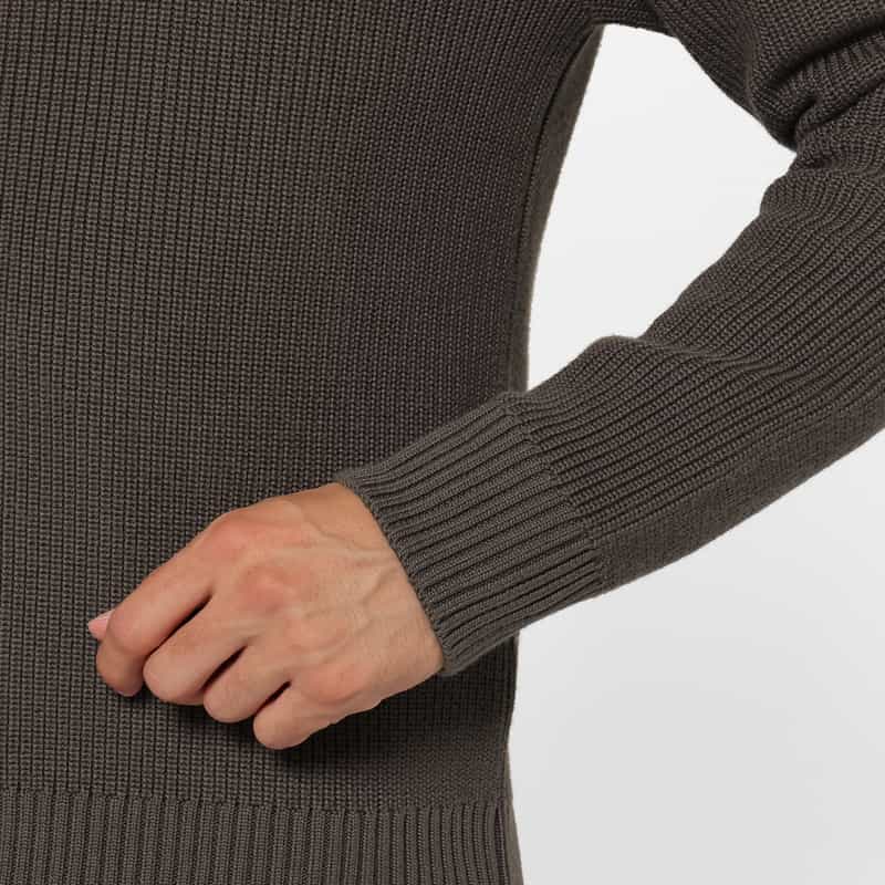 BARNEYS NEW YORK シーアイランドコットンドライバーズニットジャケット DARK GRAY