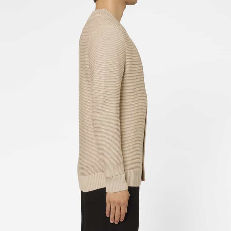 BARNEYS NEW YORK シーアイランドコットンニットカーディガン BEIGE