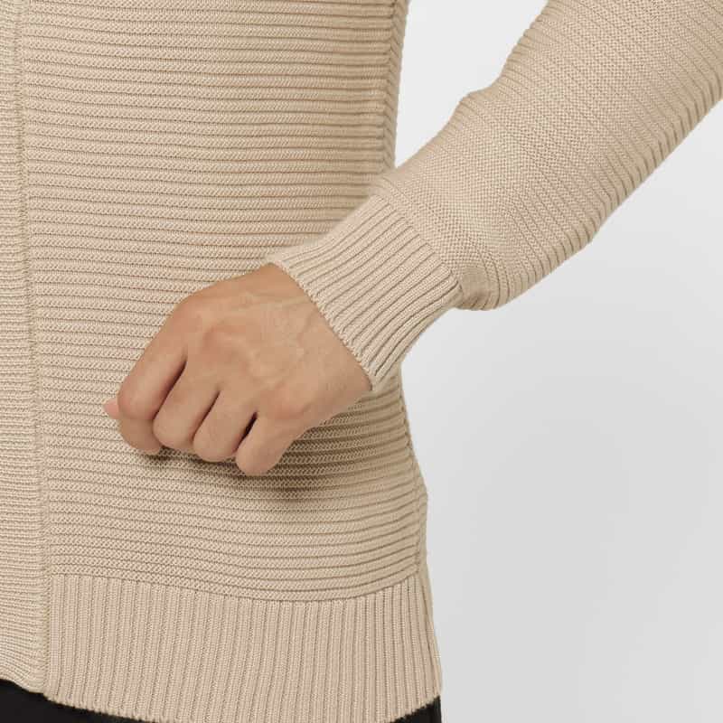 BARNEYS NEW YORK シーアイランドコットンニットカーディガン BEIGE