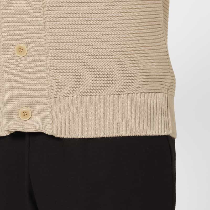 BARNEYS NEW YORK シーアイランドコットンニットカーディガン BEIGE