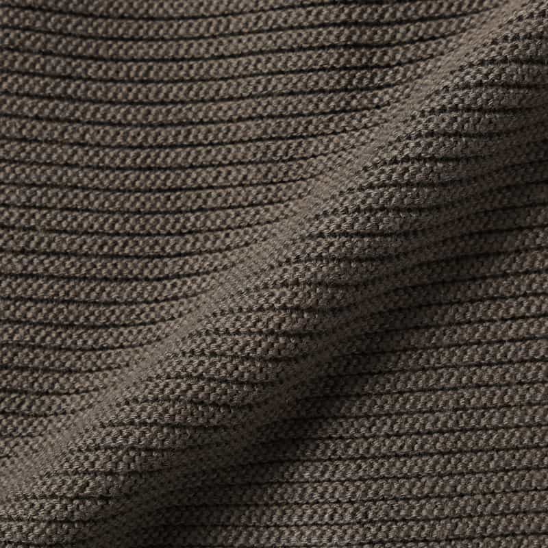 BARNEYS NEW YORK シーアイランドコットンニットカーディガン DARK GRAY