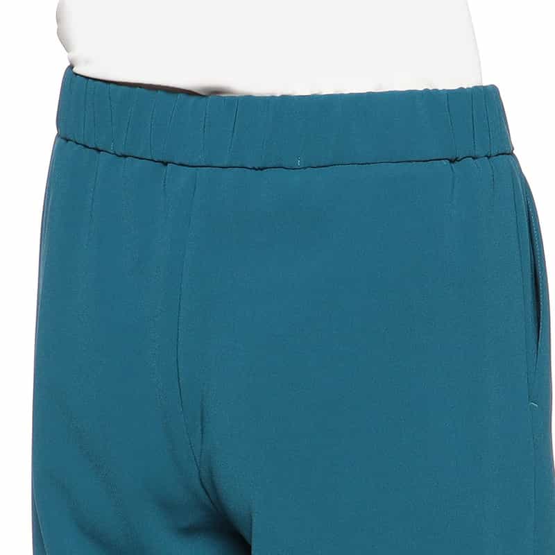 BARNEYS NEW YORK セットアップ ウォッシャブル ワイドパンツ BLUE