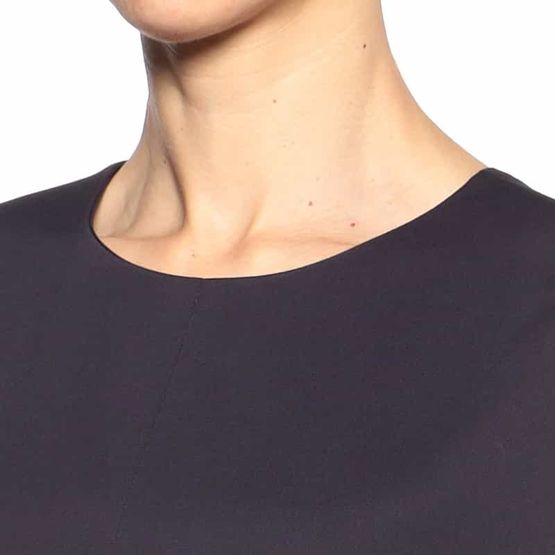 BARNEYS NEW YORK ノースリーブマキシドレス NAVY