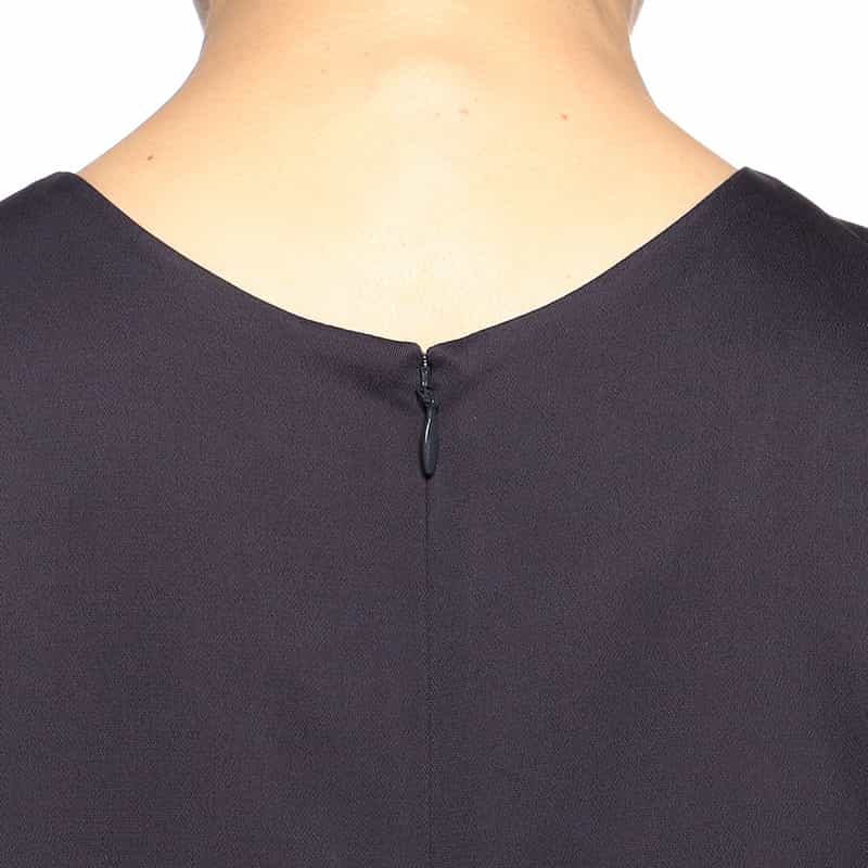 BARNEYS NEW YORK ノースリーブマキシドレス NAVY