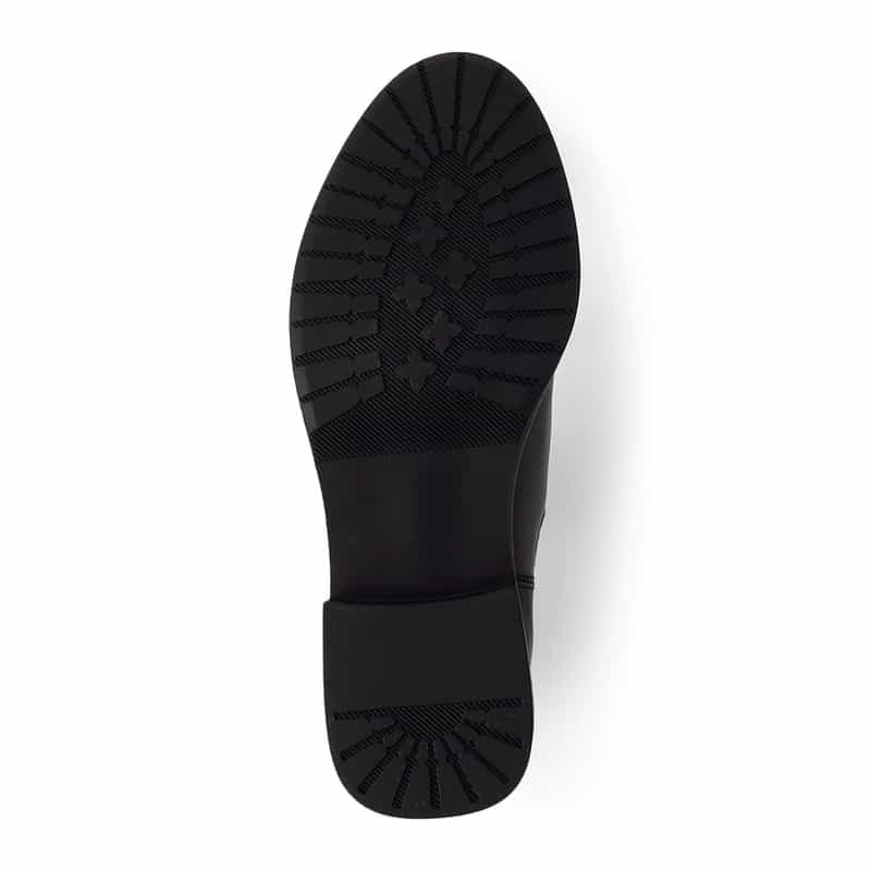 BARNEYS NEW YORK サイドゴアショートブーツ BLACK