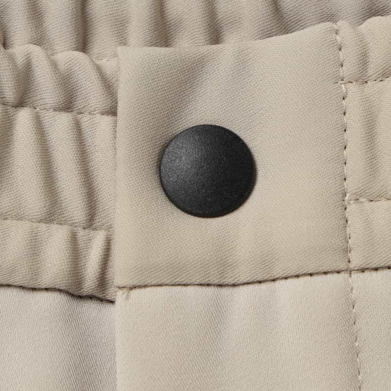 BARNEYS NEW YORK 異素材ミックスナイロンパンツ BEIGE