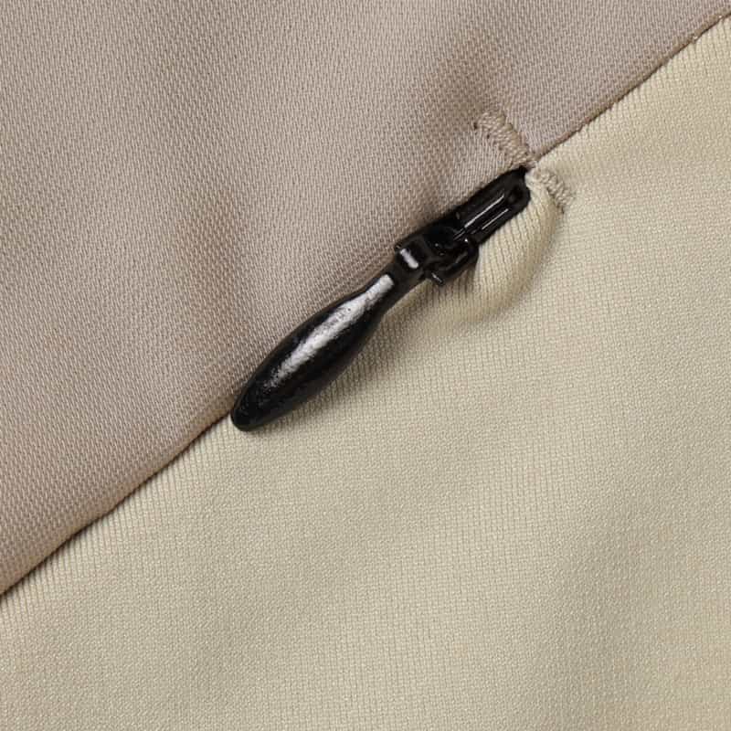 BARNEYS NEW YORK 異素材ミックスナイロンパンツ BEIGE