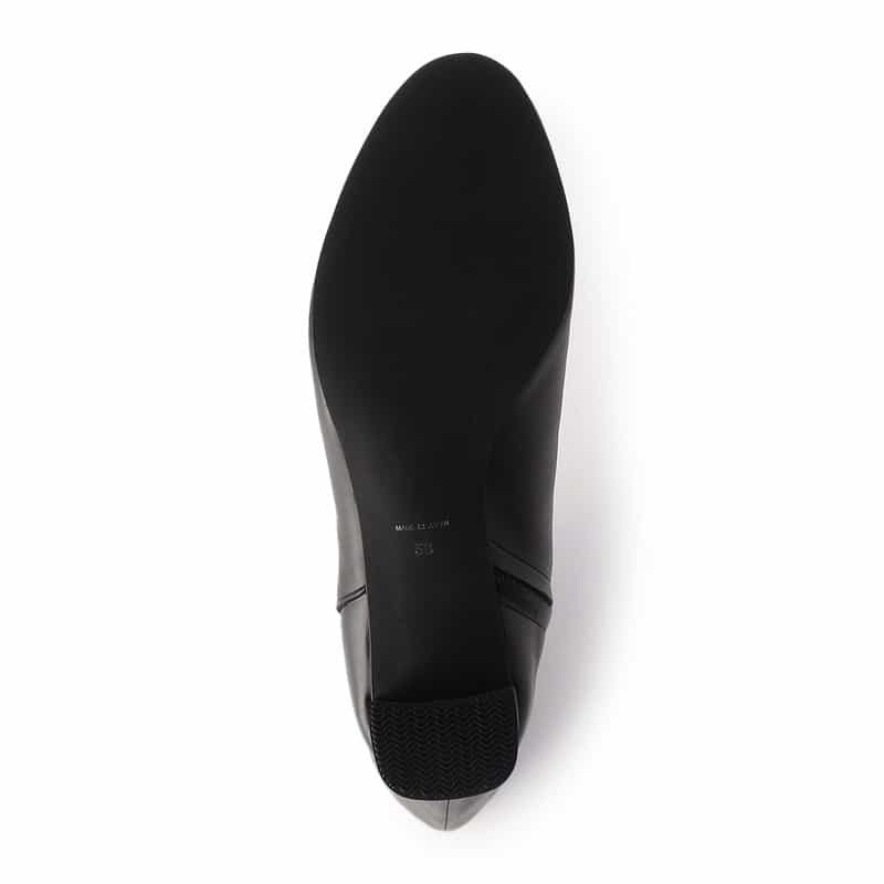 BARNEYS NEW YORK ジップアップ ロングブーツ BLACK