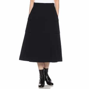 ウォッシャブル サイドポケットカーゴフレアスカート