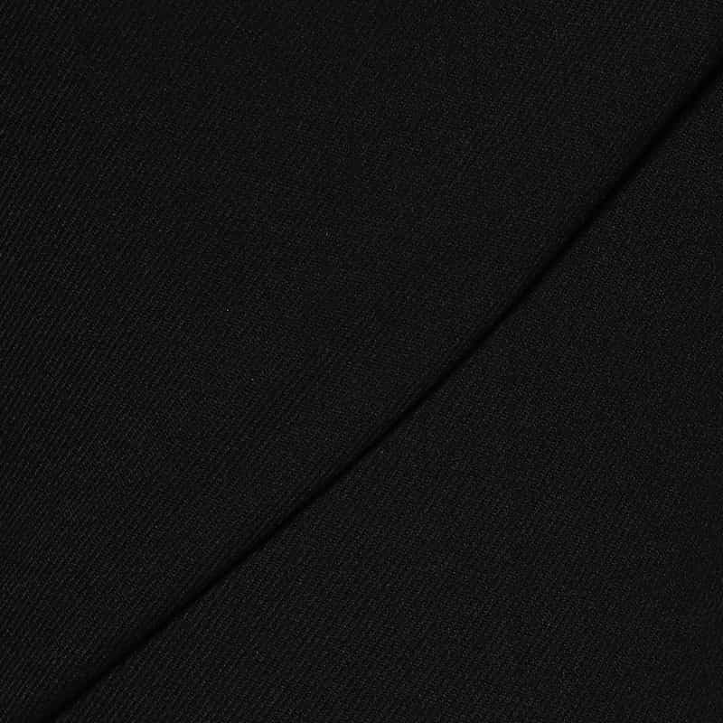 BARNEYS NEW YORK ウォッシャブル バックウエストゴムパンツ BLACK