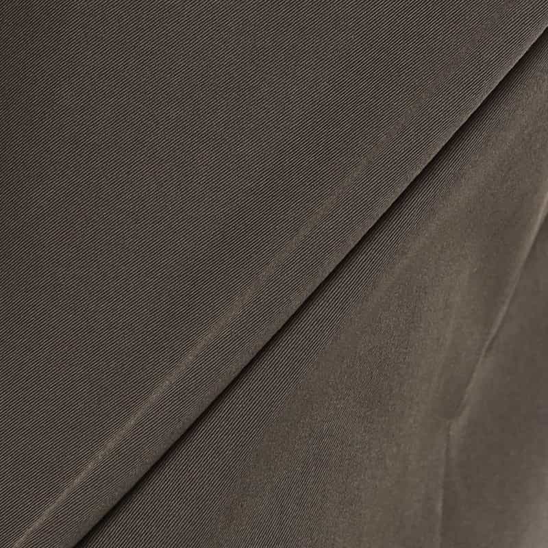 BARNEYS NEW YORK ウォッシャブル バレルタックワイドパンツ KHAKI