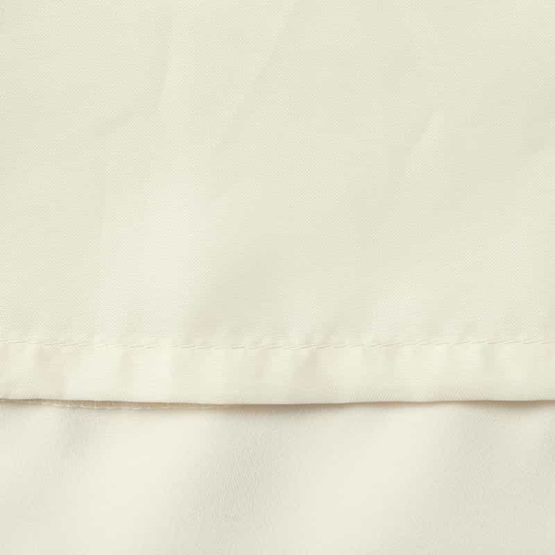 BARNEYS NEW YORK タックスリーブ フレアドレス OFF WHITE