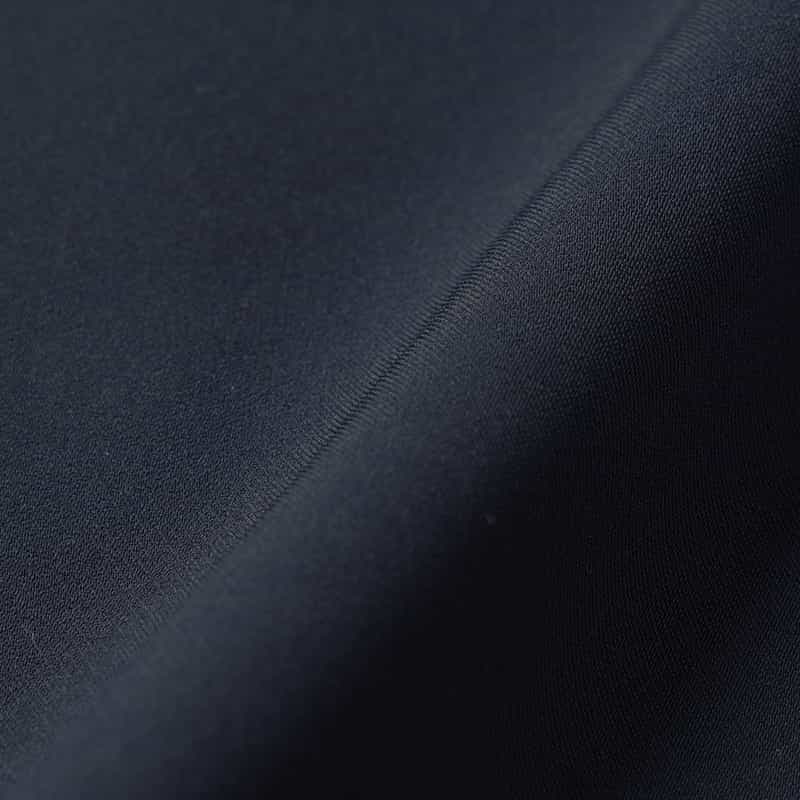 BARNEYS NEW YORK タックスリーブ フレアドレス NAVY