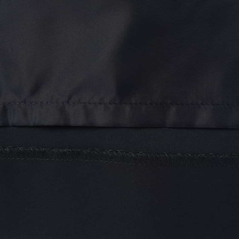 BARNEYS NEW YORK ダブルクロス素材ミドルタイトスカート NAVY