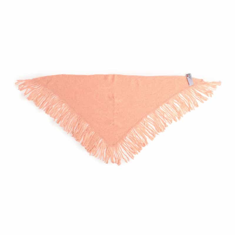 BIELO フリンジスカーフ LIGHT PINK