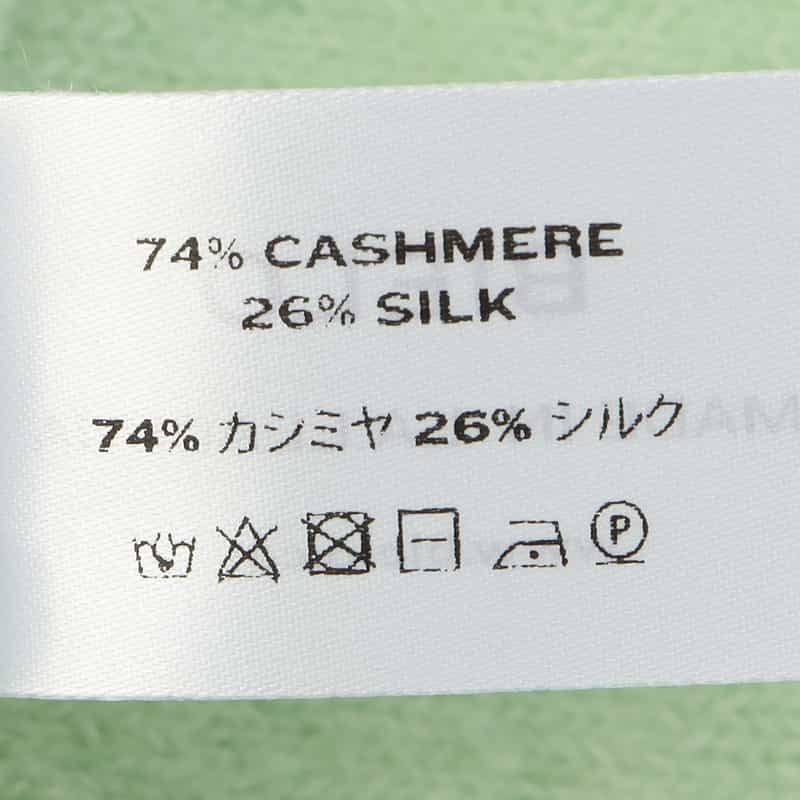 BIELO カシミヤシルク スカーフ LIGHT GREEN