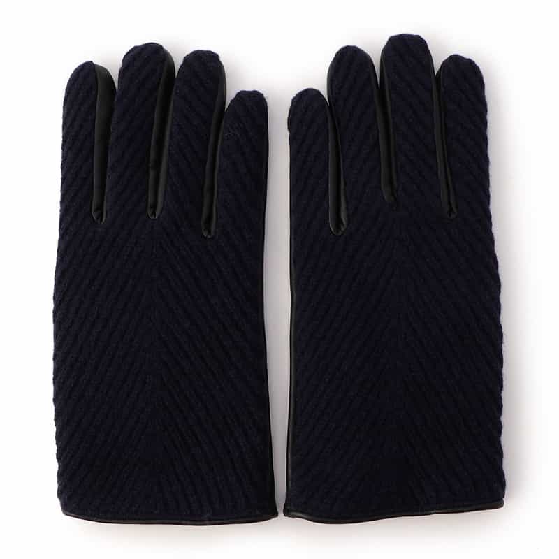 PIAZZA IN MODA グローブ (タッチパネル対応) NAVY