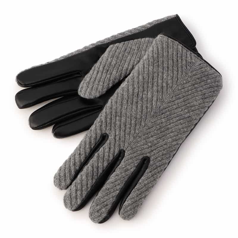 PIAZZA IN MODA グローブ (タッチパネル対応) GRAY