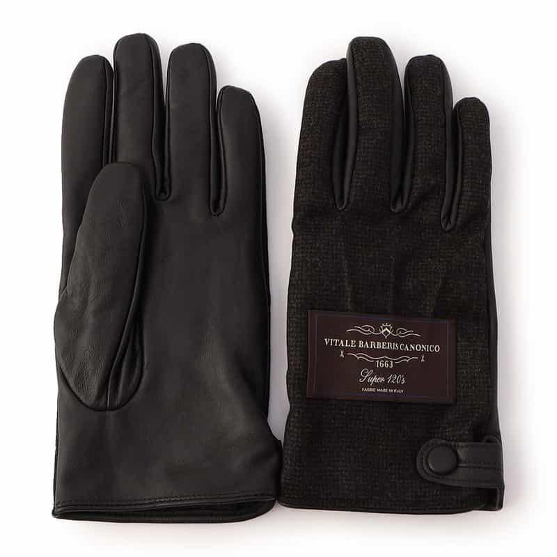 PIAZZA IN MODA グローブ (タッチパネル対応) DARK BROWN