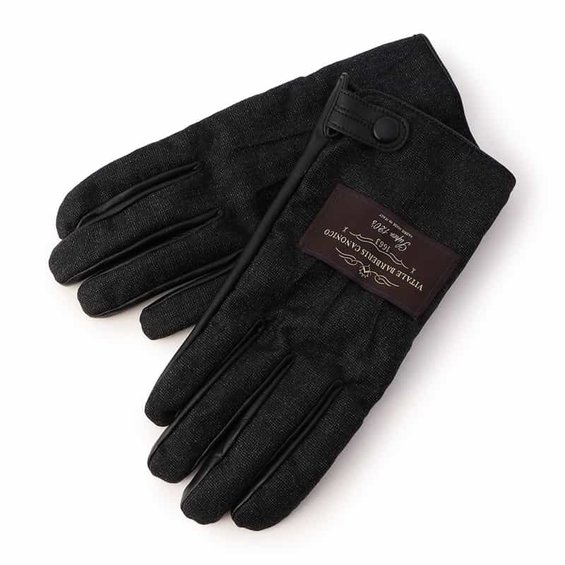 PIAZZA IN MODA グローブ (タッチパネル対応) BLACK