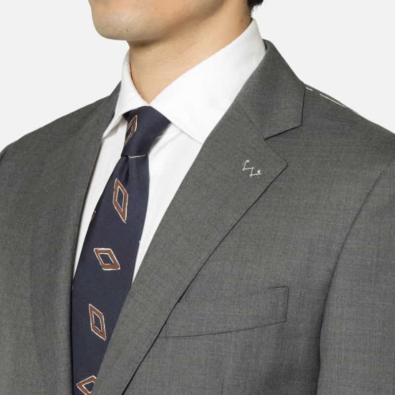 BARNEYS NEW YORK スーツ（SUPER100s） LIGHT GRAY