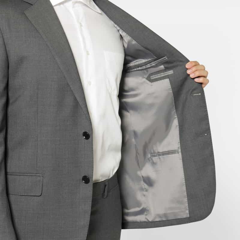 BARNEYS NEW YORK スーツ（SUPER100s） LIGHT GRAY