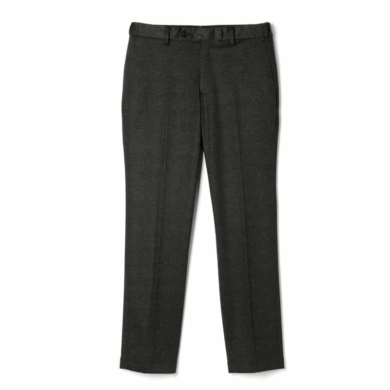 BARNEYS NEW YORK グレンチェック柄ストレッチパンツ GRAY