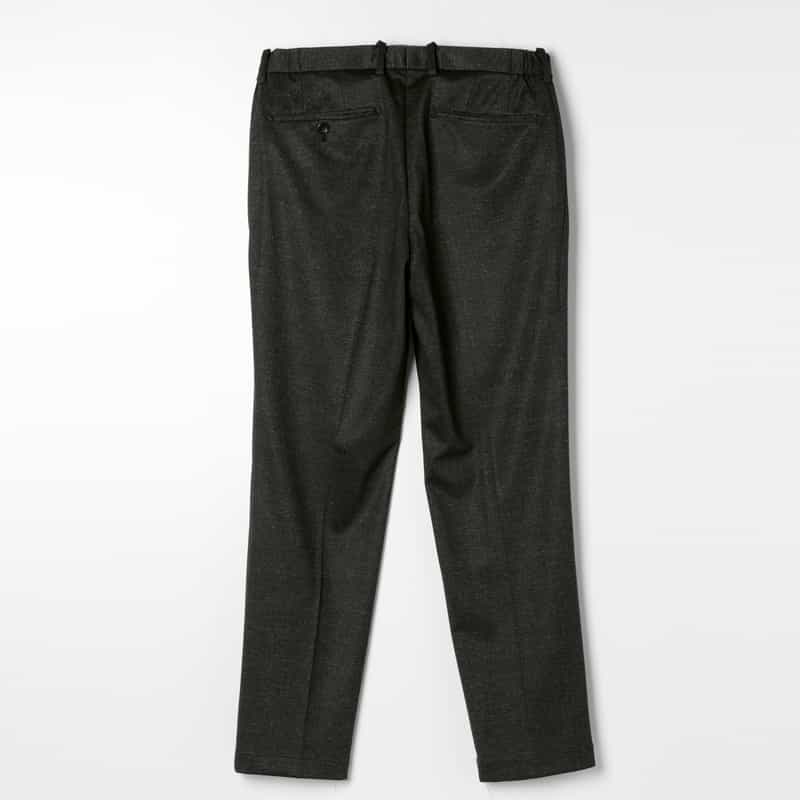 BARNEYS NEW YORK グレンチェック柄ストレッチパンツ GRAY