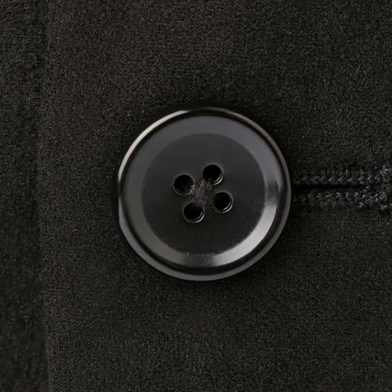 BARNEYS NEW YORK ポリエステルスエード素材テーラードジャケット BLACK