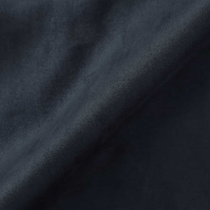 BARNEYS NEW YORK ポリエステルスエード素材シャツジャケット NAVY