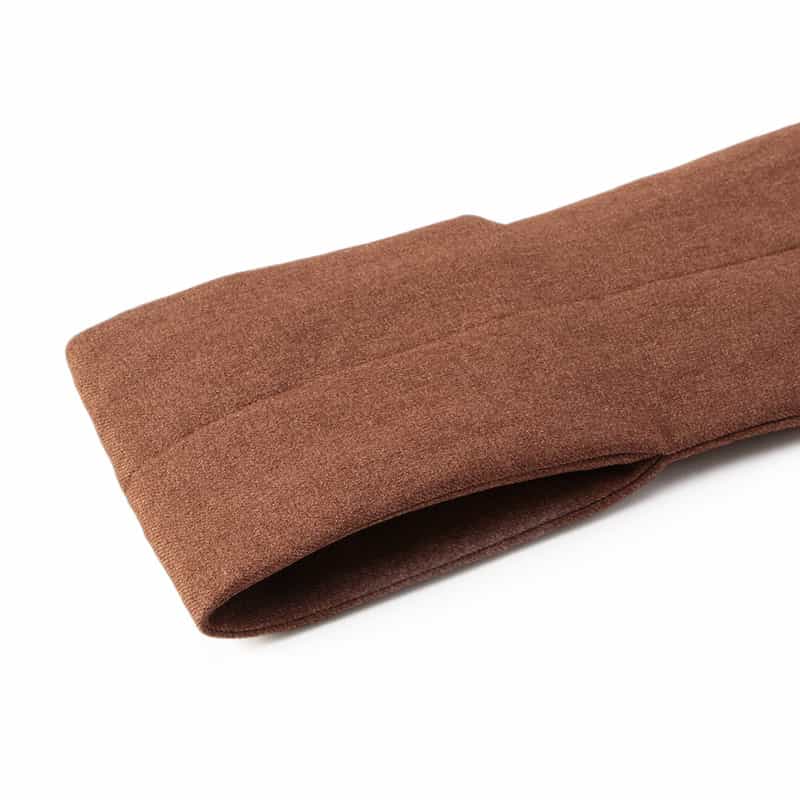 BARNEYS NEW YORK ダウンスカーフ BROWN