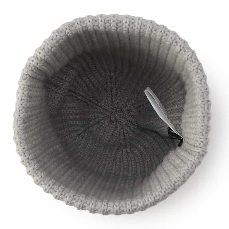 BARNEYS NEW YORK ニットキャップ LIGHT GRAY