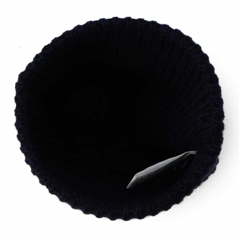BARNEYS NEW YORK ニットキャップ NAVY